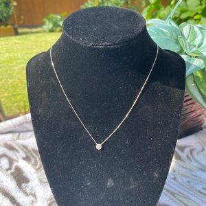🥰SOLD🥰 Necklace   Diamond 0.08ct Platinum